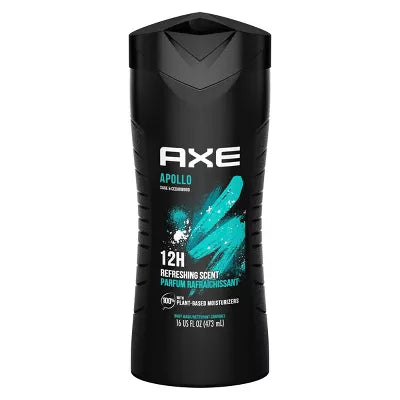 Gel de baño Axe Apollo con aroma a salvia y cedro, 16 onzas líquidas ***