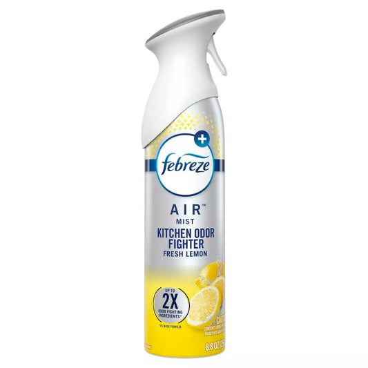 Febreze Kitchen Odor Fighter Air Freshener - Fresh Lemon Scent