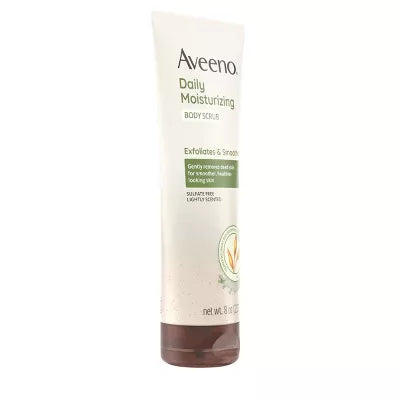 Aveeno 每日保濕去角質身體磨砂膏 - 8 盎司