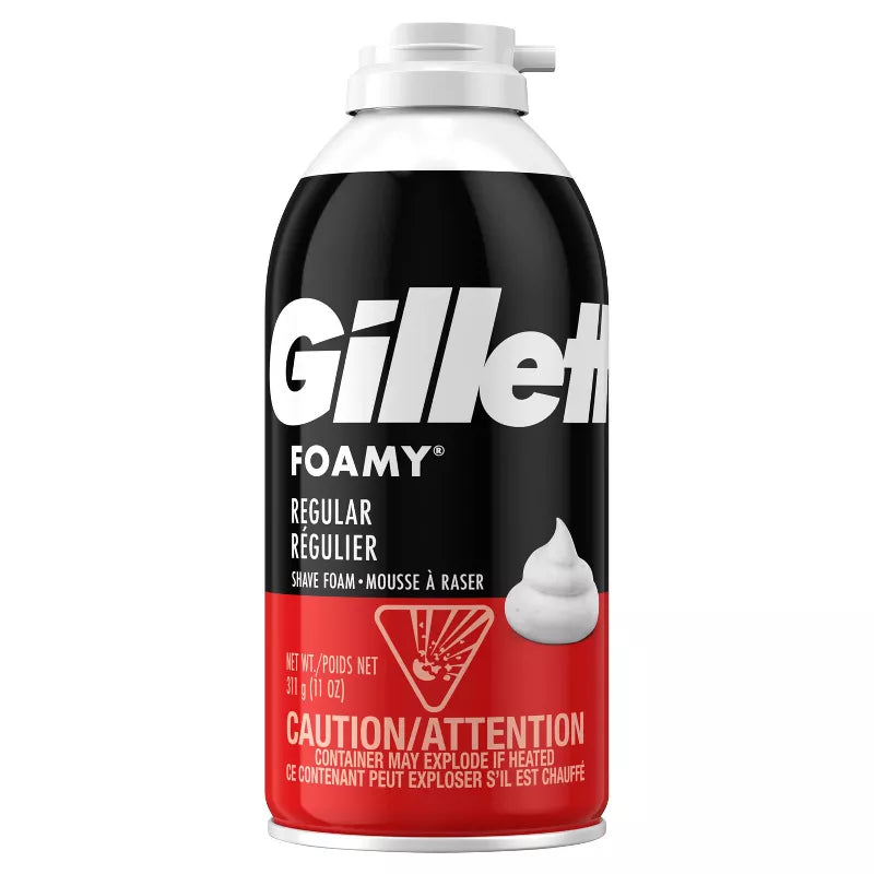 Gillette Foamy Regular Shave Foam 11oz