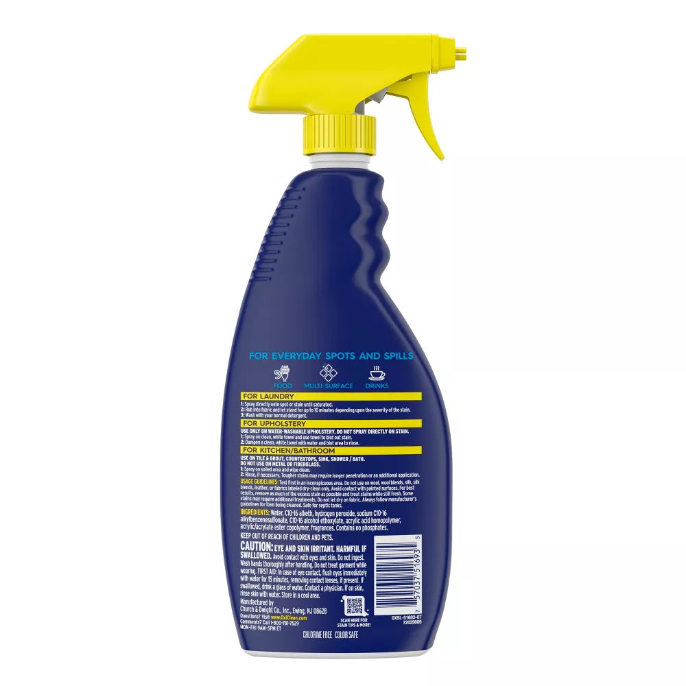 Oxi Clean Laundry Stain Remover Spray - 21.5 fl oz