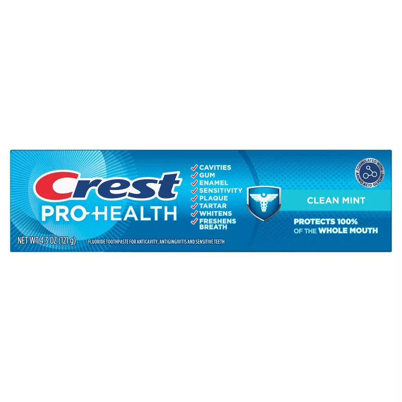 Crest Pro-Health Toothpaste - Clean Mint 4.3oz***