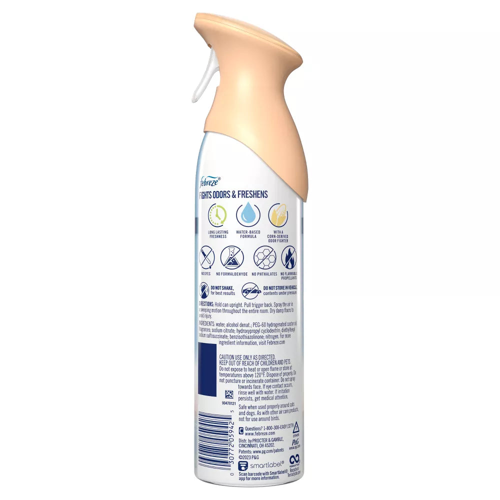 Ambientador antiolores Febreze Air Effects - Serene Vanilla Sunrise