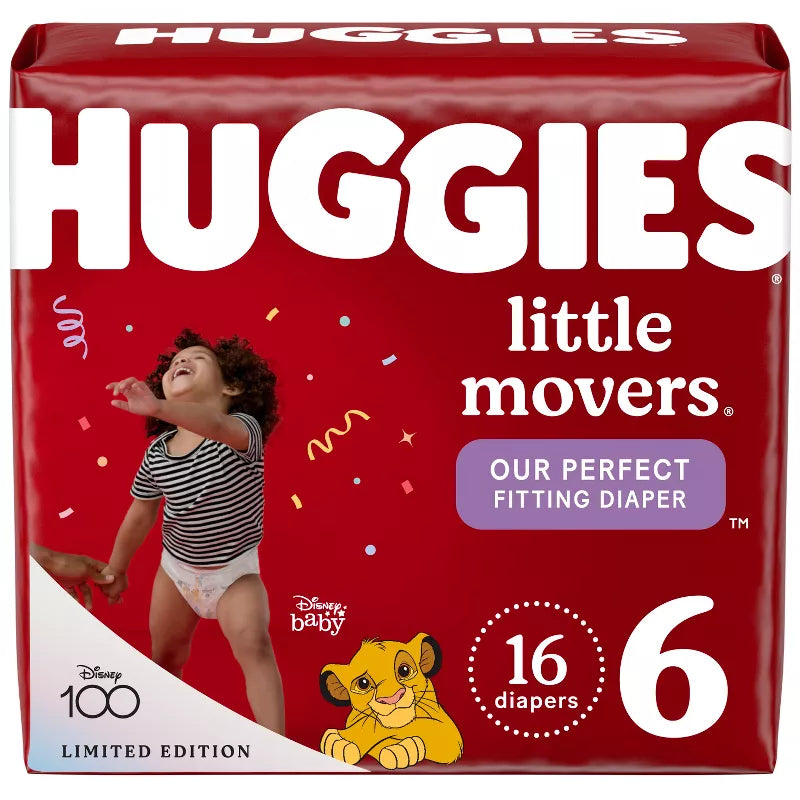 Huggies Little Movers Tamaño 6 16ct 