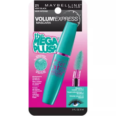 Máscara de pestañas Volume Express The Mega Plush de Maybelline (haga clic para ver las opciones)