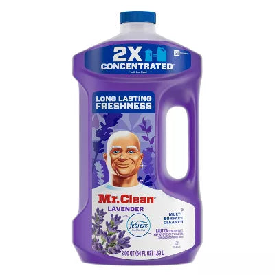 Mr. Clean Concentrated Lavender Multi-Surface Cleaner - 64 fl oz