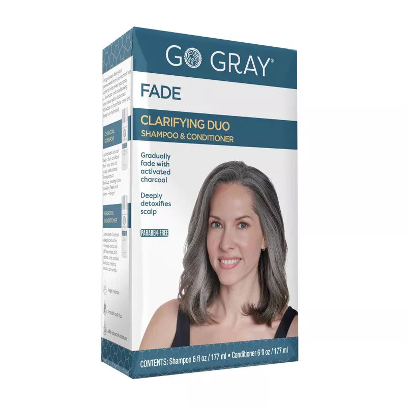 Go Gray Fade Hair Color Fade System Shampoo and Conditioner