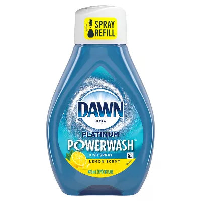 Recambio de espray lavavajillas Dawn Lemon Powerwash de 16 onzas líquidas