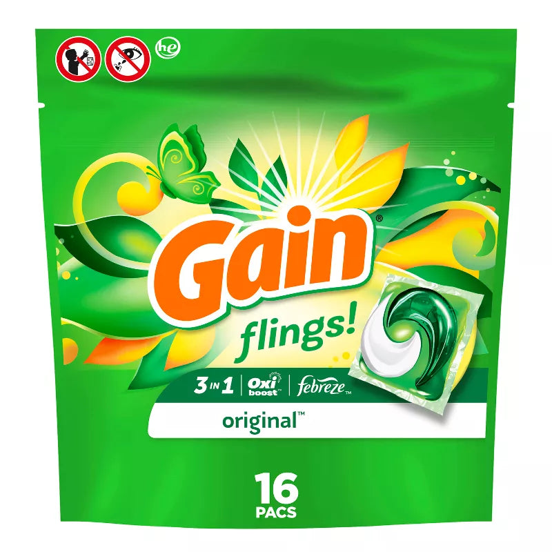 Gain Flings 原版 16 克拉