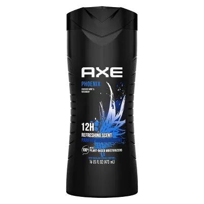 Gel de baño Axe Phoenix con aroma a menta triturada y romero - 16 fl oz***