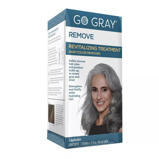 Go removedor de color de cabello gris 