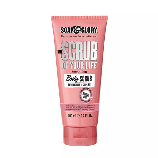 Soap &amp; Glory Exfoliante corporal The Scrub Of Your Life - Aroma rosa original - 6.7 fl oz