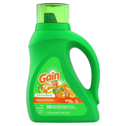 Gain Island Fresh Liquid Laundry Detergent 46oz