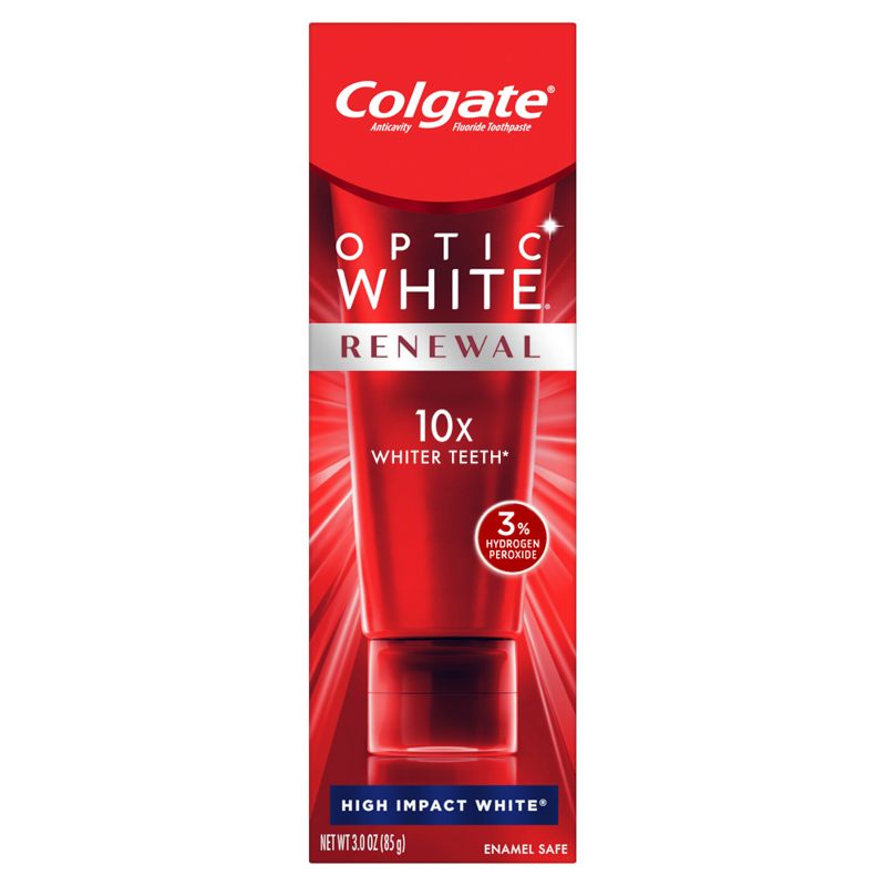 Colgate Optic White Renewal High Impact Whitening Toothpaste - 3oz***