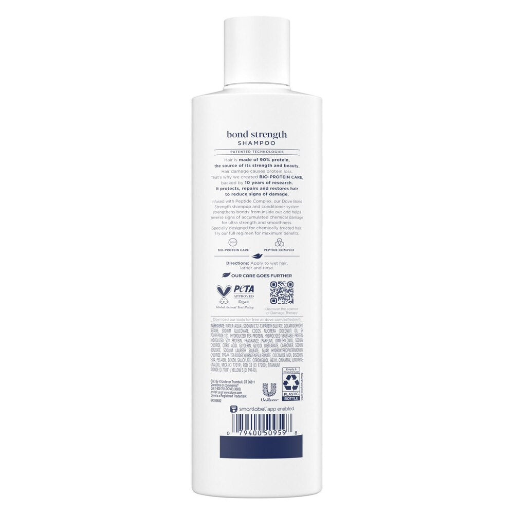 Dove Bond Strength Damage Therapy Shampoo, 12 OZ