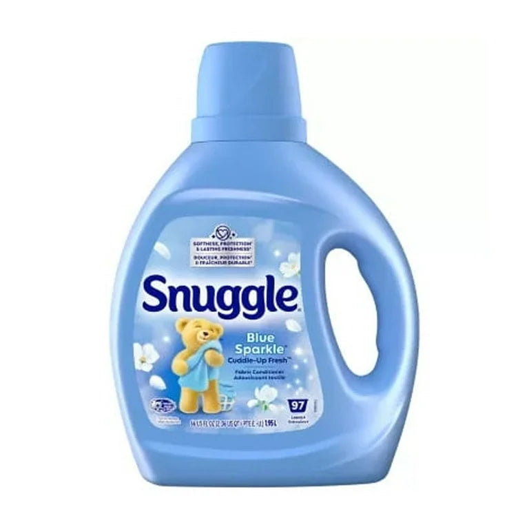 Snuggle Liquid Fabric Softener, Blue Sparkle, 66 oz, 97 Loads