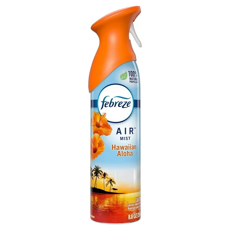 Febreze Air Freshener, Air Effects Hawaiian Aloha Air Freshener, 9.7 Ounce