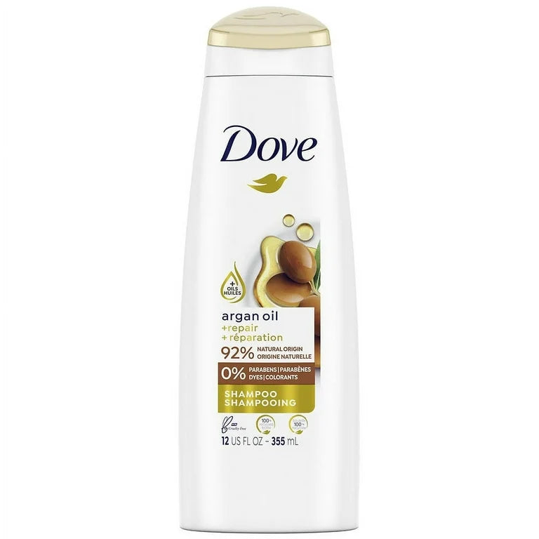 Dove Beauty Argan Oil and Repair Shampoo - 12 fl oz