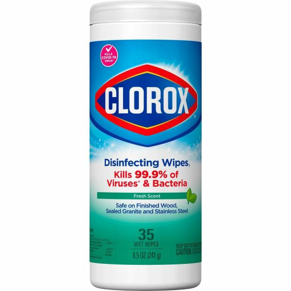 Toallitas desinfectantes Clorox Fresh Scent sin blanqueador, 35 unidades