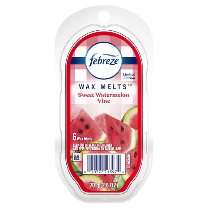 Febreze Wax Melts Air Freshener Refills, Click for Scent Options 2.5oz