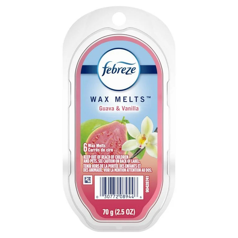 Febreze Wax Melts Air Freshener Refills, Click for Scent Options 2.5oz