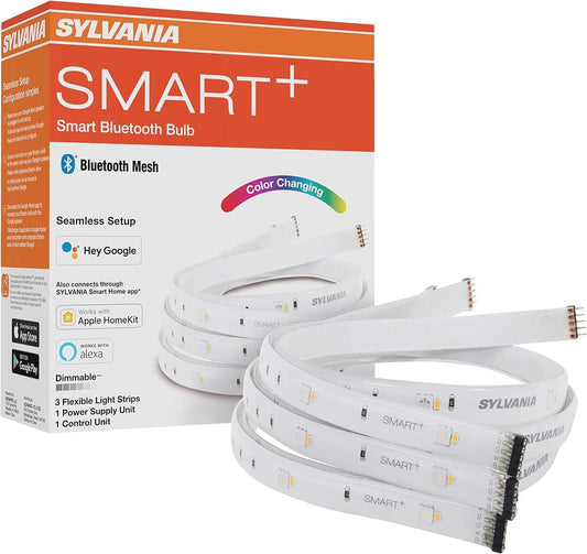 Sylvania® Smart+ Bluetooth® Mesh Color-Changing Strip Lights