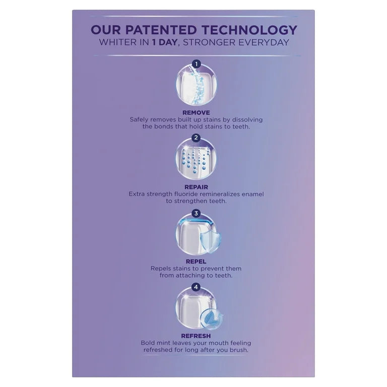 Crest 3DWhite Brilliance Deep Stain Remover Ultra White Toothpaste - 2.1oz