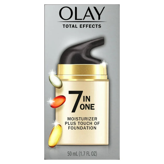 Olay Total Effects Face Moisturizer + Touch of Foundation, 1.7 fl oz