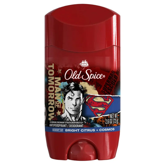 Old Spice Antiperspirant and Deodorant, Superman, Bright Citrus and Cosmos Scent, 2.6oz