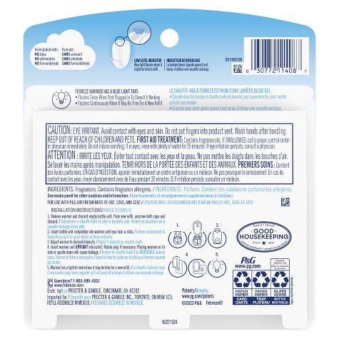 Febreze Plug 雙補充裝空氣清新劑夏季漿果採摘 - 2 克拉