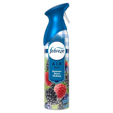 Febreze Air Mist Recolección de frutos del bosque de verano - 8,8 oz