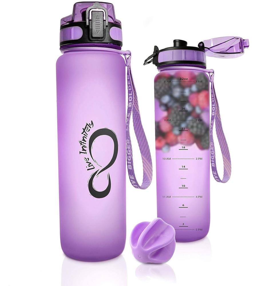 Botellas deportivas Live Infinitely de 34 oz. Haga clic para ver las opciones de color