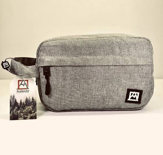 Avalanche Travel Toiletry Bag- Gray