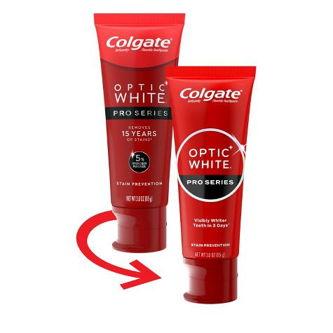 Pasta de dientes antimanchas Colgate Optic White Pro Series de 3,3 oz***