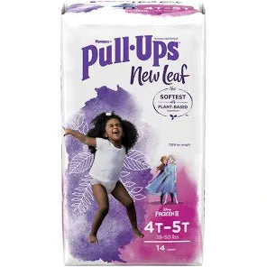 Braguitas de entrenamiento Huggies Pull-Ups New Leaf para niñas (varios tamaños disponibles)