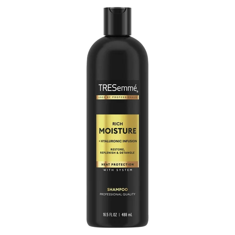 Tresemme Shampoo for Women Moisture Rich Hyaluronic Infusion Restore & Replenish, 16.5 oz