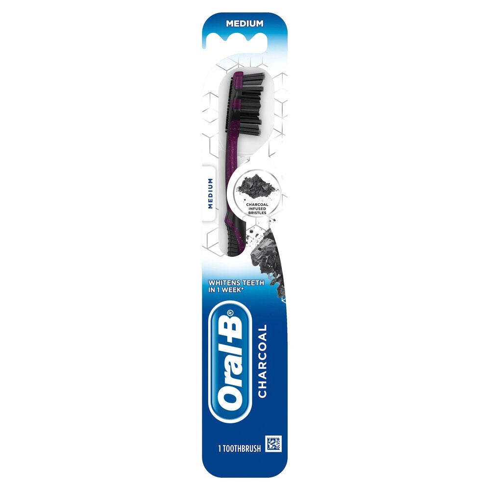 Oral-B Charcoal Toothbrush Medium***