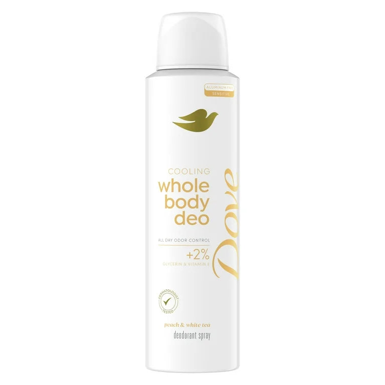 Dove Women's Cooling Whole Body Deodorant Spray 4 oz (click for scent options)