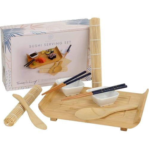 Noble Nest Complete Sushi Serving Set 11 Piece