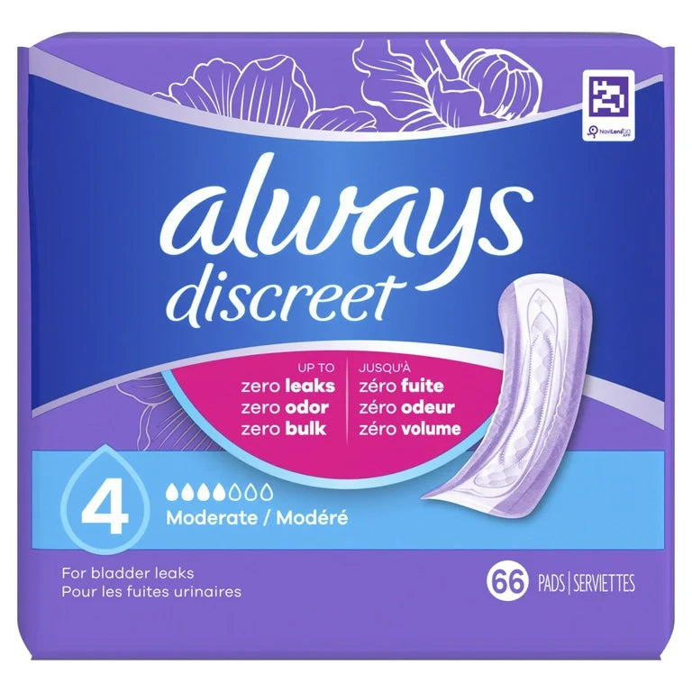 Always Discreet Incontinence Pads (click for options)