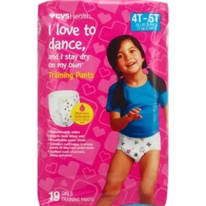 CVS Health Training Pants for Girls 19-23ct (Click For Available Sizes)