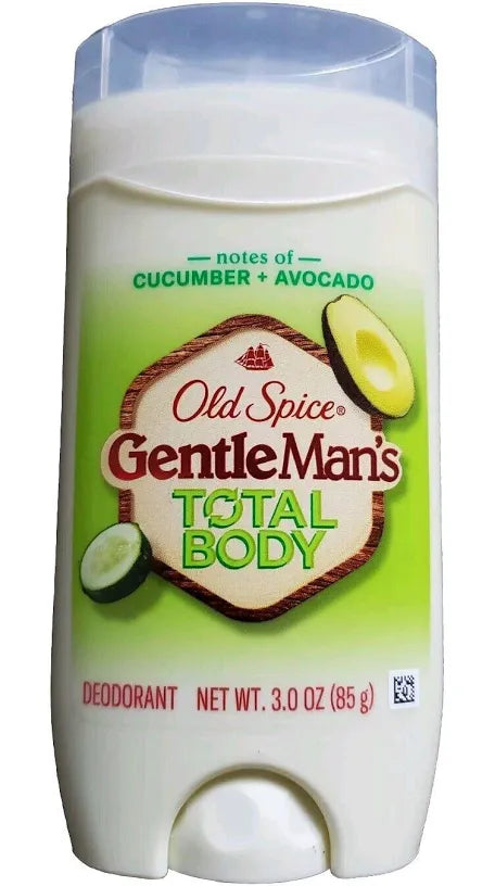 Desodorante corporal completo Old Spice para hombres - Cuerpo completo - Pepino y aguacate - 3 oz***