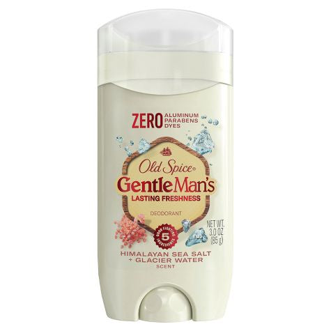 Desodorante con sal marina del Himalaya Old Spice Men's Gentleman's Blend - Aroma a minerales marinos - 3 oz***