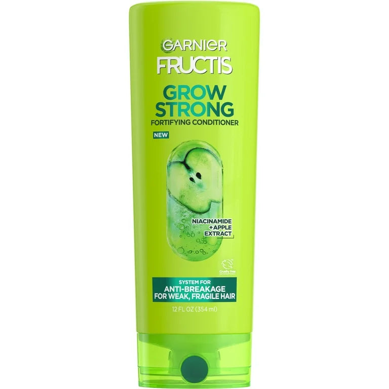 Garnier Fructis Grow Strong Fortifying Shine Enhancing Conditioner All Hair Types, Ceramide 12 fl oz