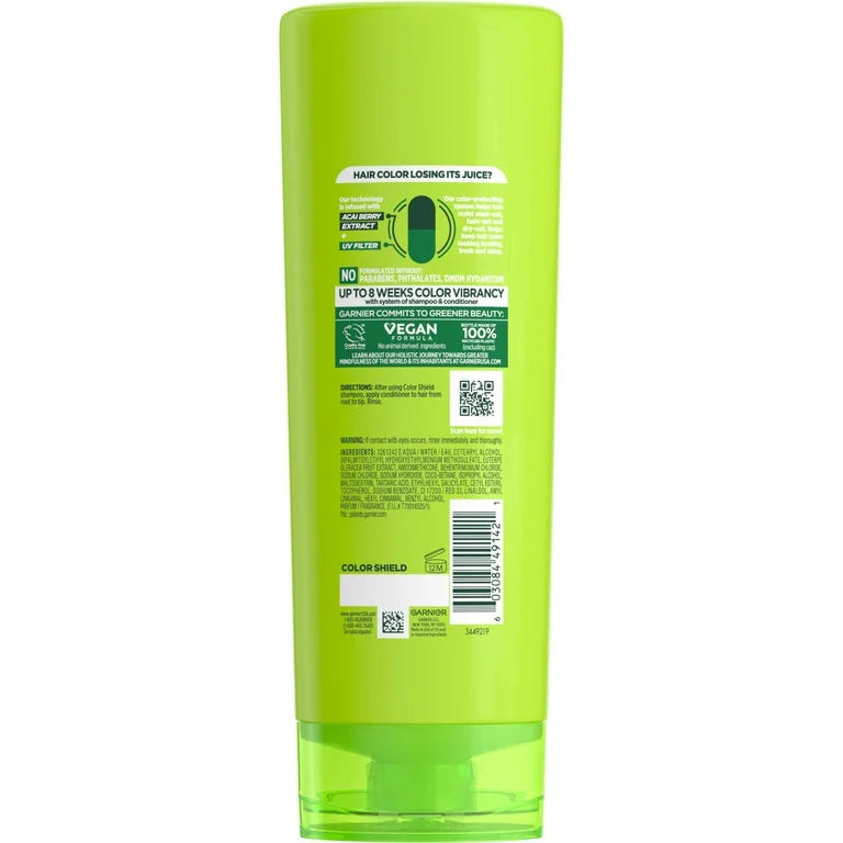 Garnier Fructis Grow Strong Fortifying Shine Enhancing Conditioner All Hair Types, Ceramide 12 fl oz