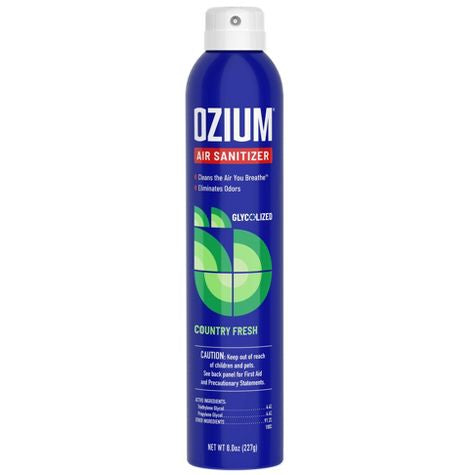 Desinfectante de aire Country Fresh de Ozium, 8 oz