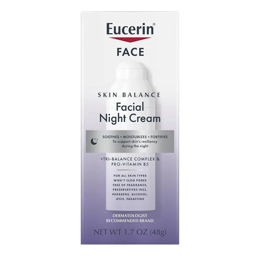 Eucerin Skin Balance Facial Night Cream, 1.7 OZ