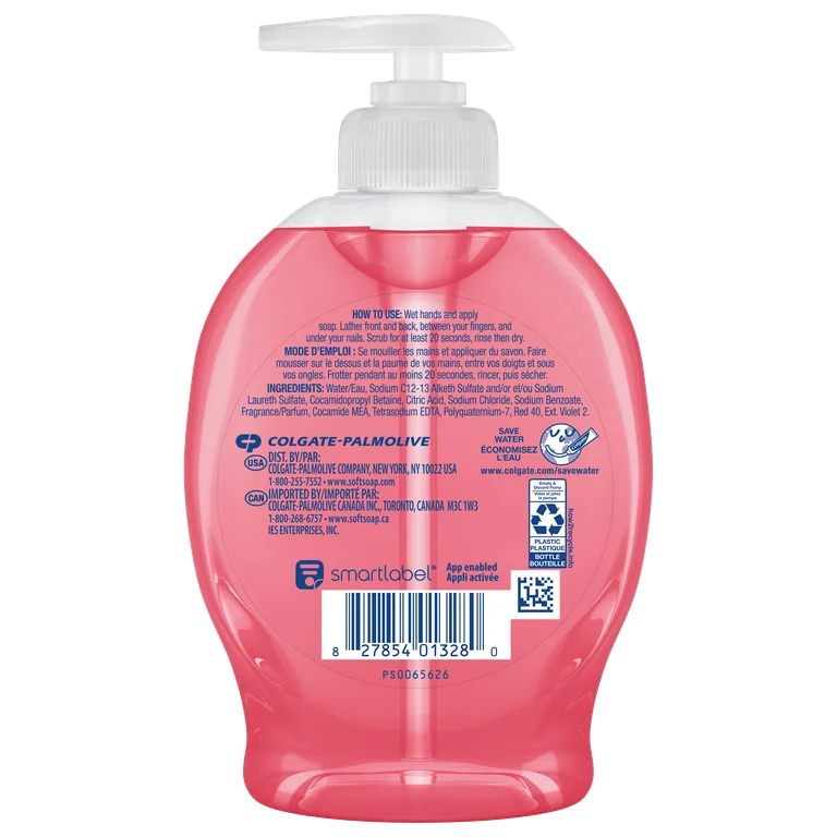 Jabón líquido para manos de manzana roja de edición limitada Softsoap, 7,5 oz