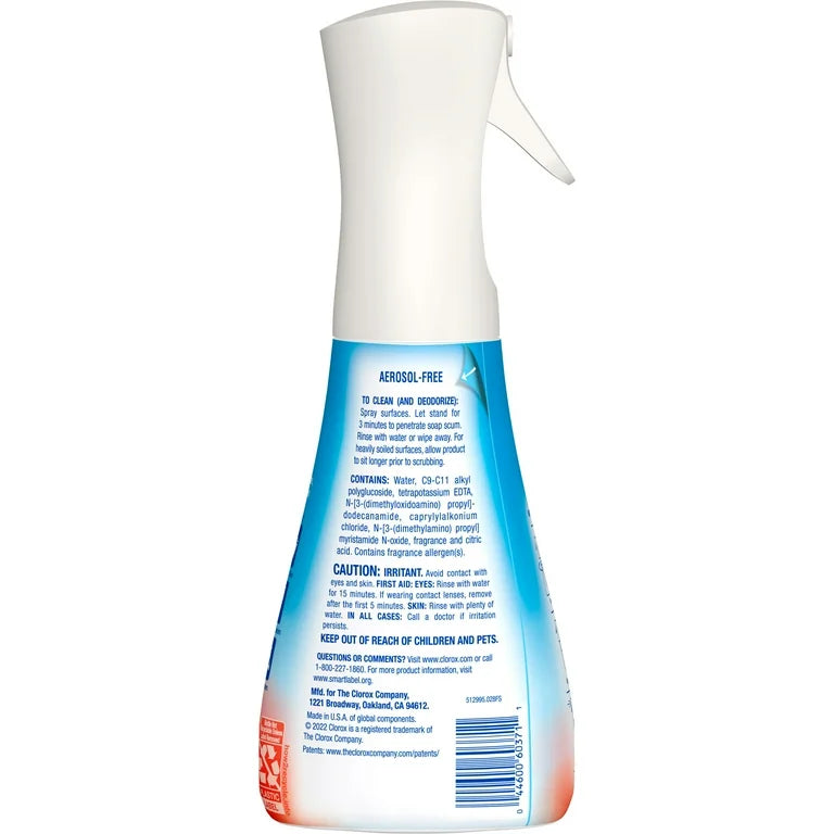 Clorox Bathroom Ultra Foamer Cleaner Spray, Island Blossom, 16 fl oz