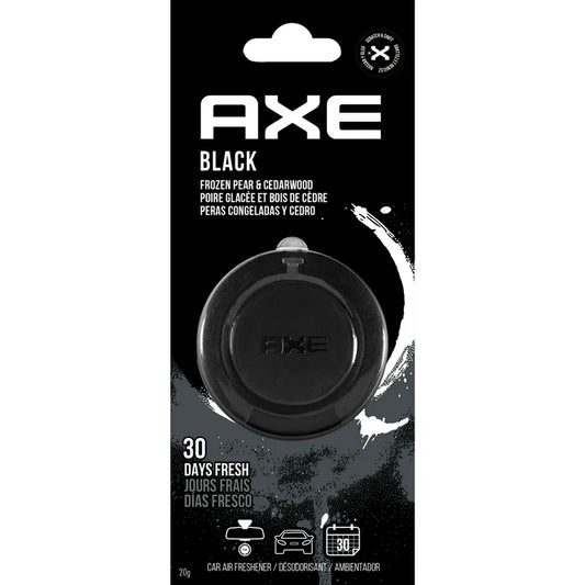 AXE Black Scent 3D Hanging Gel Car Air Freshener, 1 Pack